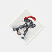 Beautiful Great Dane Napkins Servet (Hoek)