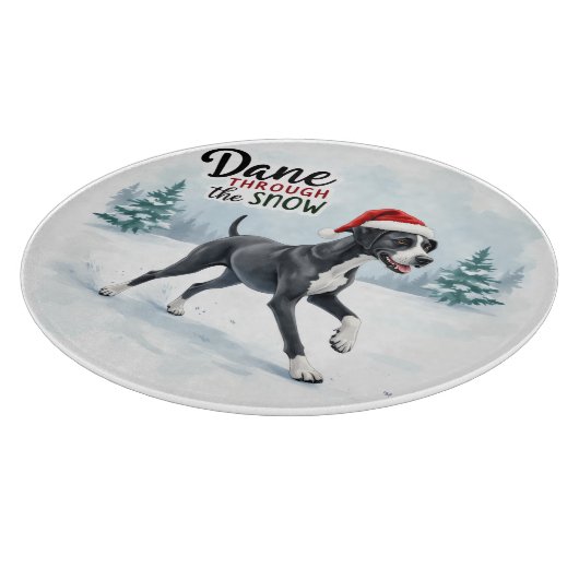 Beautiful Great Dane Snijplank (Hoek)