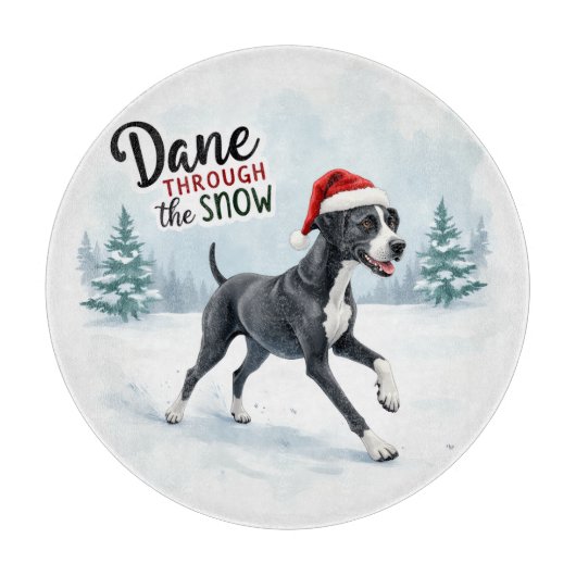 Beautiful Great Dane Snijplank (Voorkant)