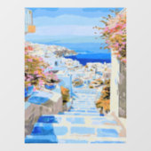 Beautiful Greece Window Cling  Raamsticker (Vel)