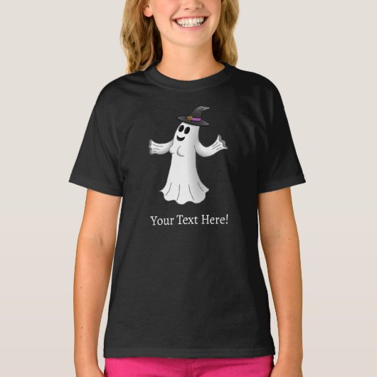Beautiful Halloween Ghost T-shirt (Voorkant)