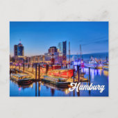 Beautiful Hamburg, Germany Briefkaart (Voorkant)
