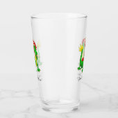 Beautiful Hand Drawn Chinese Dragon Glas (Rechts)