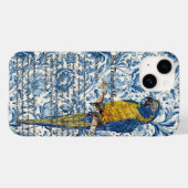Beautiful Hand-Painted Endangered Macaw Case-Mate iPhone Case (Achterkant (horizontaal))