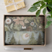 Beautiful Hedgehog in the Forest Moonlight Tissuepapier (Geschenk)