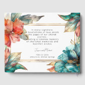 Beautiful Hibiscus Serenade Paradise Gastenboek (Achterkant)