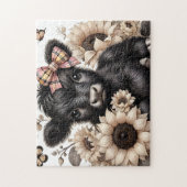 Beautiful Highland Cow Legpuzzel (Verticaal)