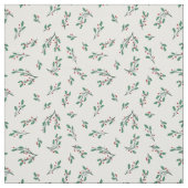 Beautiful Holly Seamless Christmas Pattern Stof (Swatch)