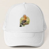 Beautiful Hoopoe For Ornithologists Trucker Pet (Voorkant)