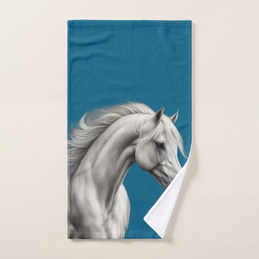 Beautiful Horse Head Bad Handdoek (Handdoek)