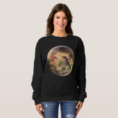 Beautiful Hummingbird Floral Bubble Haven Nature Trui (Voorkant volledig)