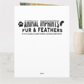 Beautiful Impasto Butterfly and Flowers Birthday Kaart (Achterkant)