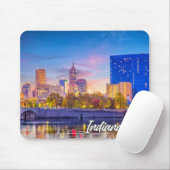 Beautiful Indianapolis, Indiana, Verenigde Staten Muismat (Met muis)