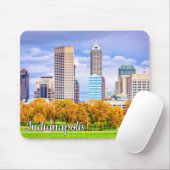 Beautiful Indianapolis, Indiana, Verenigde Staten Muismat (Met muis)