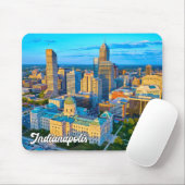Beautiful Indianapolis, Indiana, Verenigde Staten Muismat (Met muis)