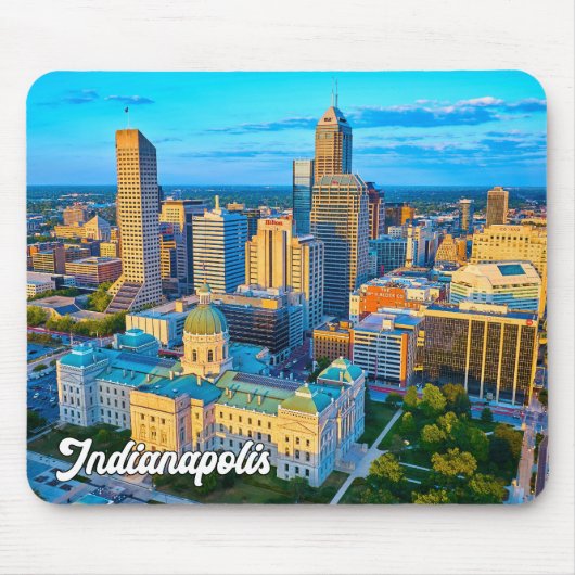 Beautiful Indianapolis, Indiana, Verenigde Staten Muismat (Voorkant)