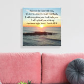 BEAUTIFUL ISAIAH 41:10 SUNRISE CANVAS AFDRUK (Insitu (Woonkamer))