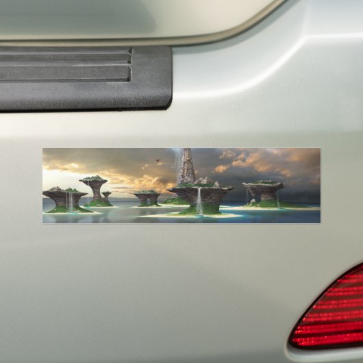Beautiful Island - Autoaufkleber Bumpersticker (Op auto)