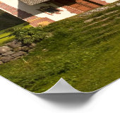 Beautiful isolated lonely church called Rainui Poster (Hoek)