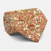 Beautiful Italian Sicilian Vintage Pattern Stropdas (Opgerold)