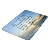 BEAUTIFUL JEREMIAH 29:11 SCRIPTURE VERSE BADMAT (Gekanteld)