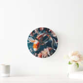 Beautiful Koi Fish Clock Ronde Klok (Huis)
