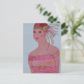 Beautiful Lady 3.JPG Briefkaart (Staand voorkant)