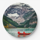 Beautiful Lake Louise, Canada Papieren Bordje (Voorkant)
