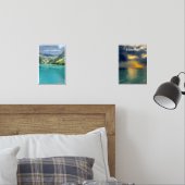 Beautiful landascape | Zanzibar & Switzerland Muurkunst Sets (Slaapkamer)