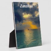 Beautiful landscape | Zanzibar Fotoplaat (Zijkant)