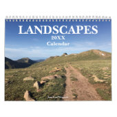 Beautiful Landscapes 20XX Photo Calendar Kalender (Hoes)