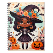 Beautiful little witch halloween party notitieboek (Voorkant)