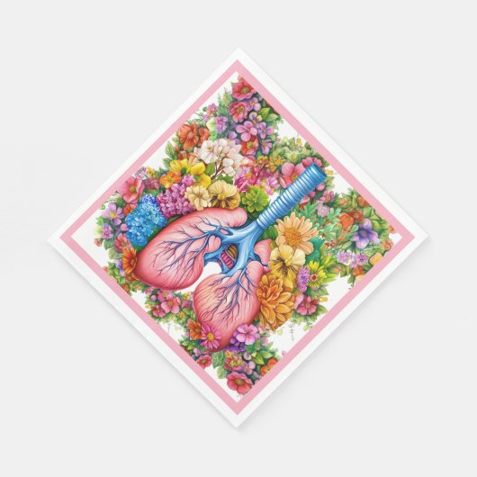 Beautiful Lungs Servet (Hoek)