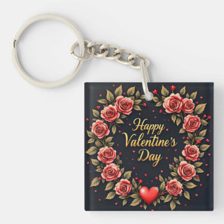 Beautiful Luxury Floral Love Modern Collection Sleutelhanger