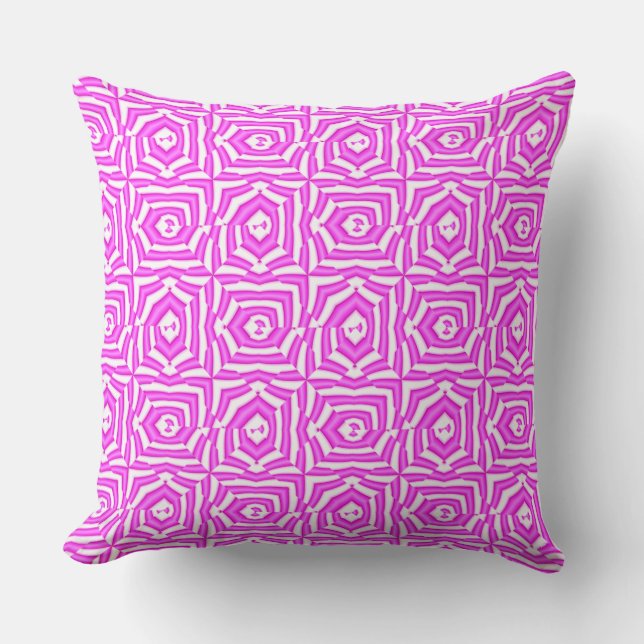 Beautiful Magenta Summer Design    kissen Kussen (Voorkant)