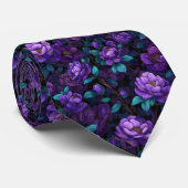 Beautiful Mens Accessories Gardenias Flower Stropdas (Opgerold)