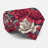 Beautiful Mens Fashion Gardenias Stropdas (Opgerold)