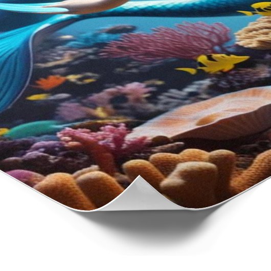 Beautiful Mermaid Twins - Underwater Adventure Poster