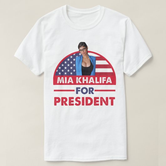 Beautiful Model Mia Khalifa Awesome For Movie Fans T-shirt (Design voorkant)