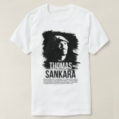 Beautiful Model Thomas Revolutionary Sankara Gifts T-shirt (Design voorkant)