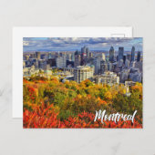 Beautiful Montreal, Quebec, Canada Briefkaart (Voorkant / Achterkant)