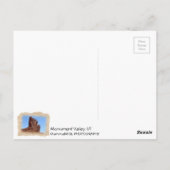 Beautiful Monument Valley Postcard! Briefkaart (Achterkant)