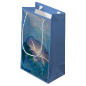 Beautiful Morning Glory Gift Bag Klein Cadeauzakje (Achterkant Gekanteld)