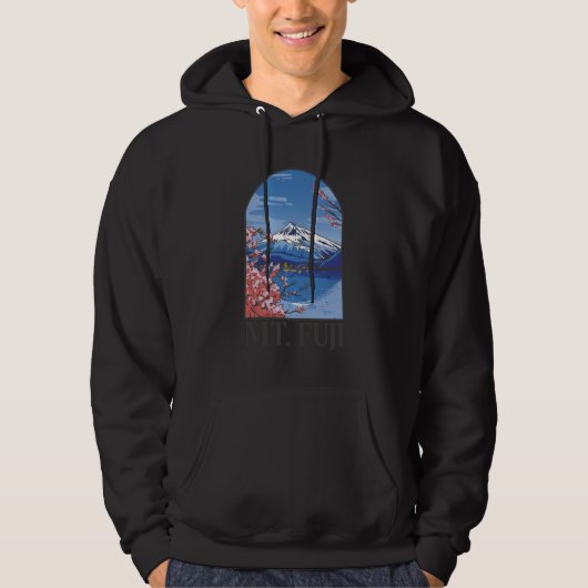 Beautiful Mt Fuji Hoodie (Voorkant)