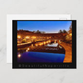 Beautiful Naperville - Riverwalk Reflections #2 Briefkaart (Voorkant / Achterkant)