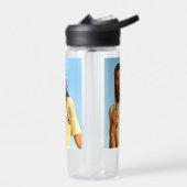 Beautiful Native American Woman Indigenous Outfit Waterfles (Links)