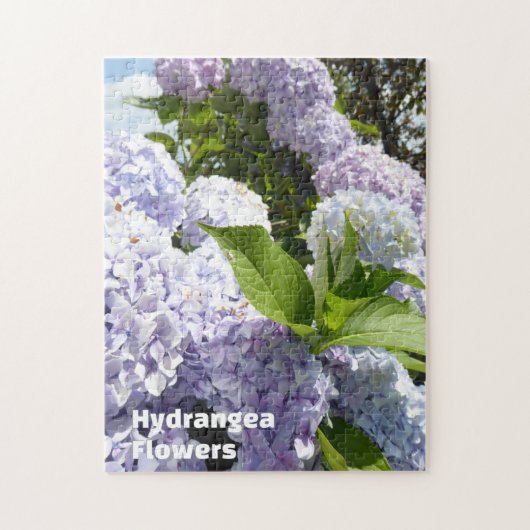 Beautiful Nature Hydrangea Garden Flower Photo Legpuzzel (Verticaal)
