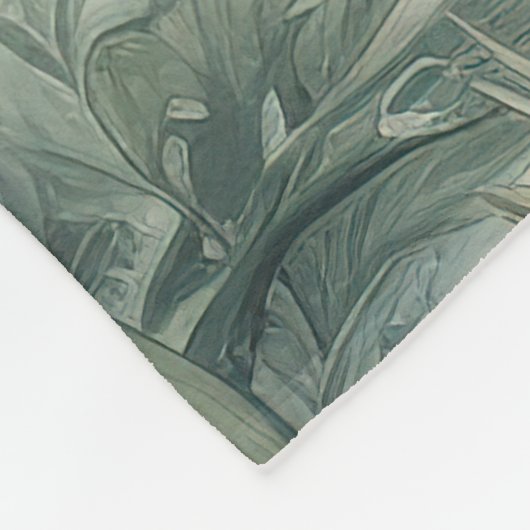 Beautiful nature inspired Endangered Macaw Fleece Deken (Hoek)