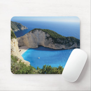 Beautiful Navagio Beach, Griekenland Muismat