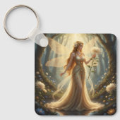 Beautiful November Topaz Fairy Sleutelhanger (Voorkant)